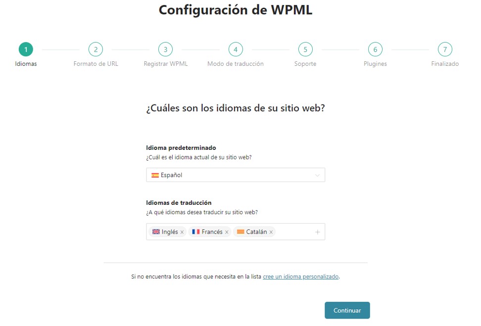 Configuracion plugin. Pasos.