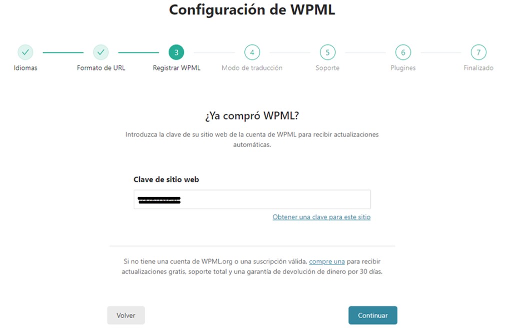 Configuración plugin. Pasos.